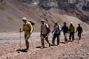 Retornando para Horcones - Aconcágua