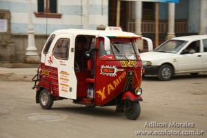 Mototaxi em Pisco