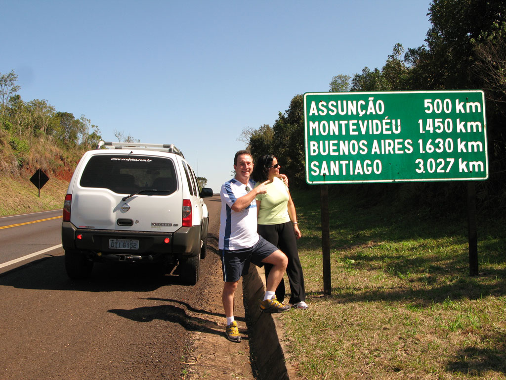 De Foz do Iguaçu à Buenos Aires de carro